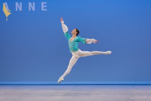 Davide Loricchio (Prize Winner 2018) in his classical variation: Grand Pas Classique - Student of the Vaganova Ballet Academy ©GregoryBatardon